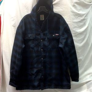 Dickies hooded insulated coat men sz XL